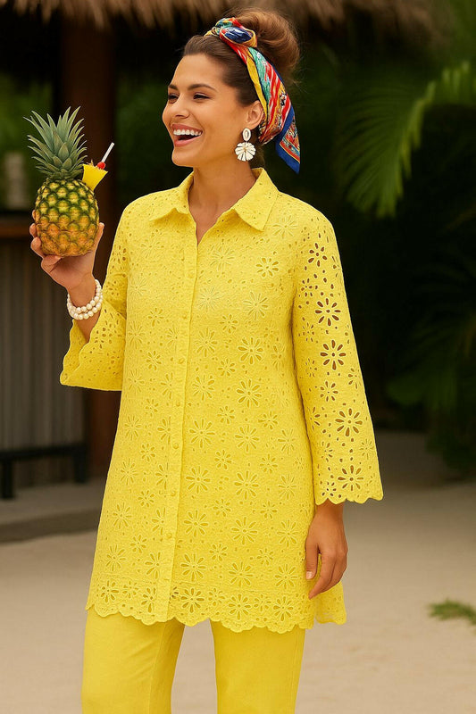Yellow Chickenkari 2-Piece Set