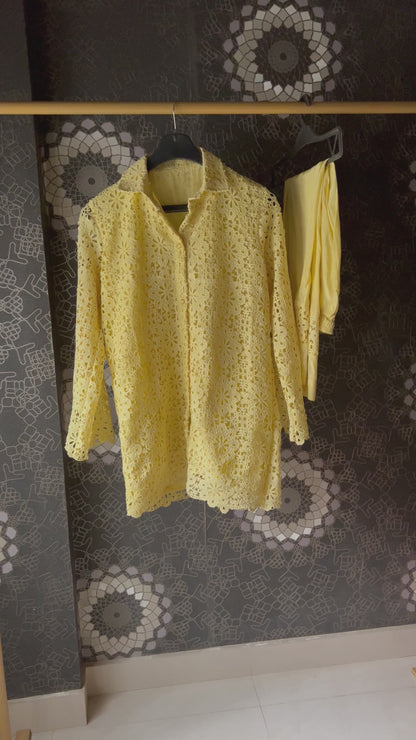 Yellow Chickenkari 2-Piece Set